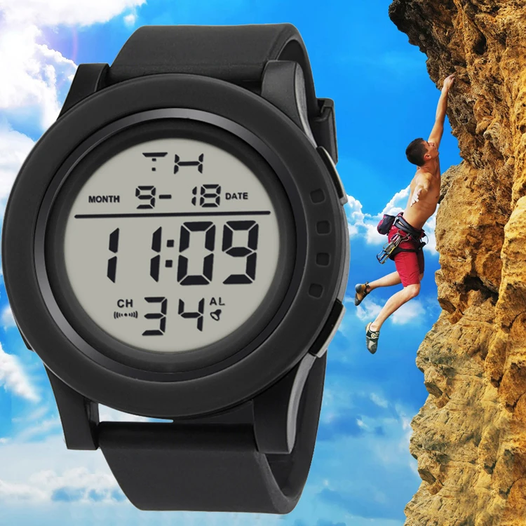 HONHX 2003 hot sell Sport Watch Men Outdoor Digital Watches LED Electronic Wristwatch Military Alarm Male Clock
HONHX 2003 hot sell Sport Watch Men Outdoor Digital Watches LED Electronic Wristwatch Military Alarm Male Clock