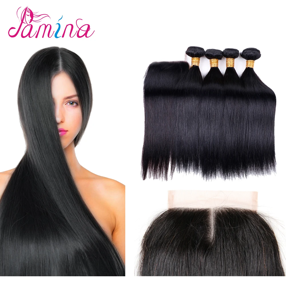 Straight human hair weave 4 Bundles Straight Hair With Closure 10a Virgin Brazilian Hair Weave Bundles With Lace Closure
Straight human hair weave 4 Bundles Straight Hair With Closure 10a Virgin Brazilian Hair Weave Bundles With Lace Closure