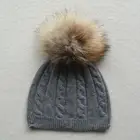 Unique fleck effect funky winter knitted wool hat