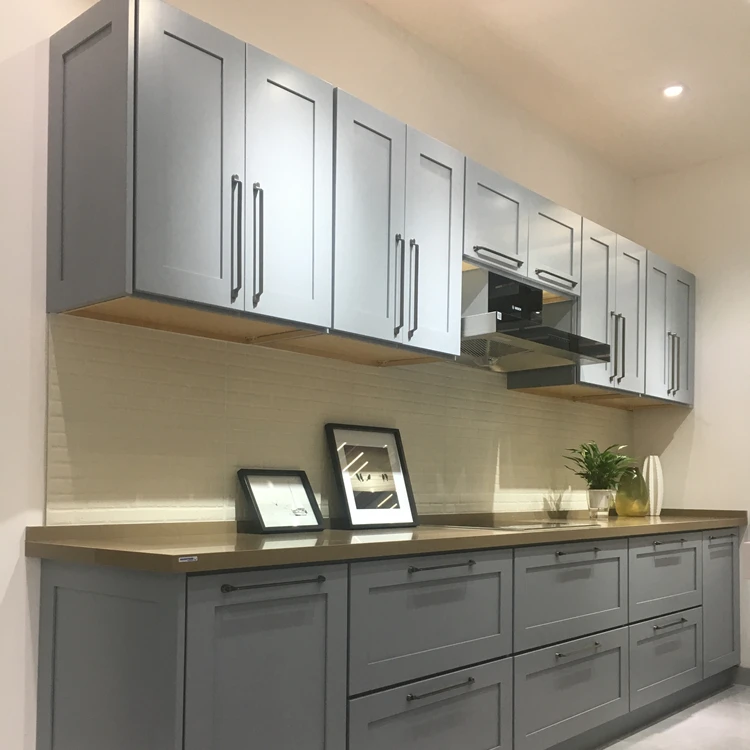 Hot Sale Grey Shaker Kitchen Cabinet Buy Kitchen Cabinet Grey