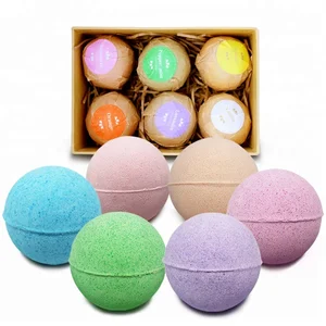 balls with organic essential oils fragrance bath bombs gift set