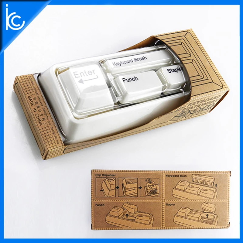 hot promotion gift set mini keyboard stationery set office