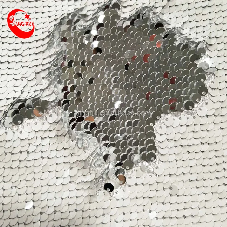 Wholesale Shiny Reversible Sequin Fabric