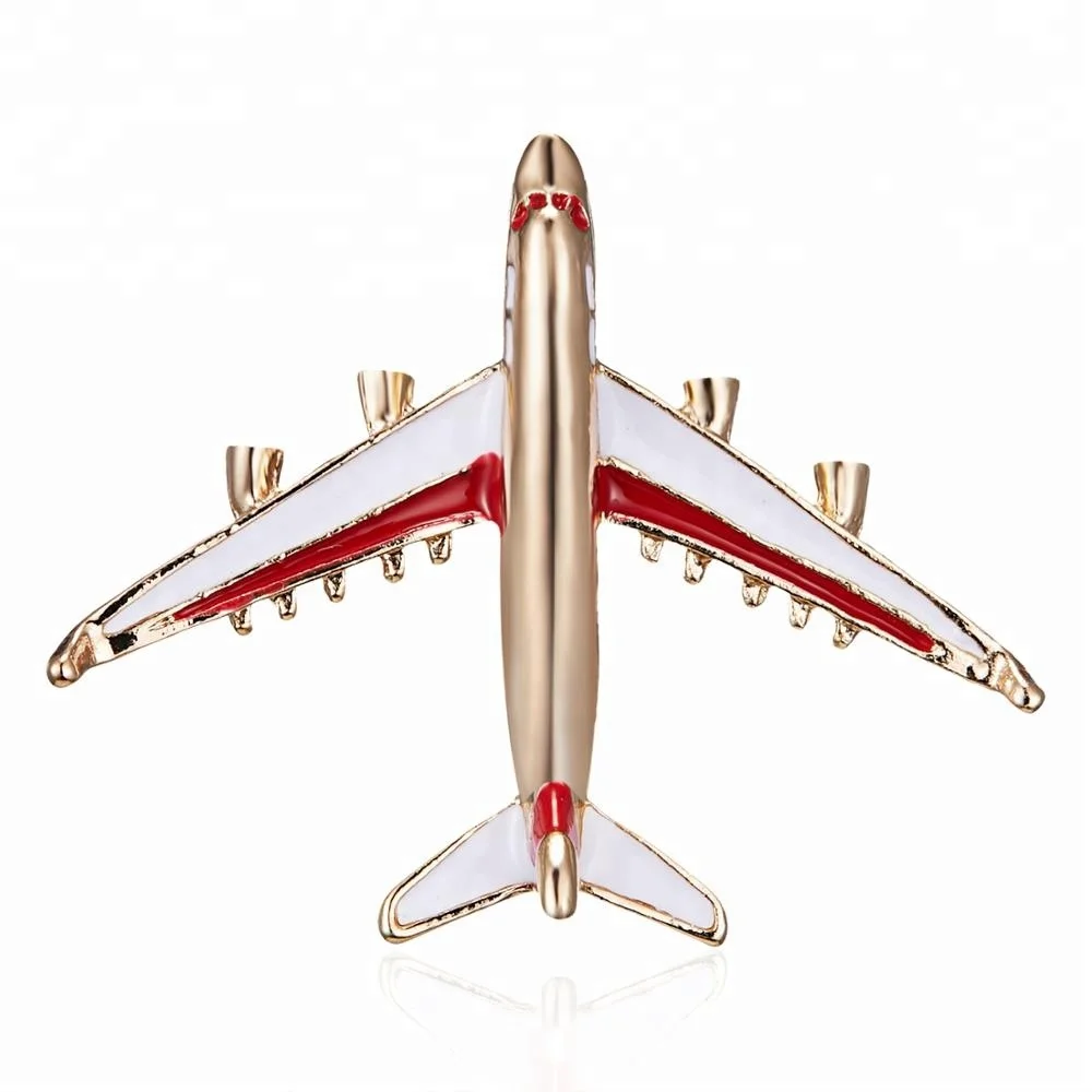 Fashion Charm White Red Alloy Enamel Airplanes Aircraft Brooch Pins For Women Jewelry
Fashion Charm White Red Alloy Enamel Airplanes Aircraft Brooch Pins For Women Jewelry