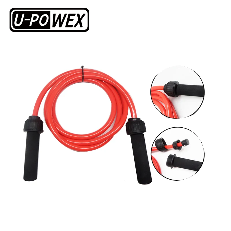 Best selling Weighted Fitness Exercise Adjustable Handle Pvc Skipping Jump Rope, Red
Best selling Weighted Fitness Exercise Adjustable Handle Pvc Skipping Jump Rope, Red