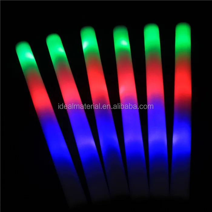 manufacturer flashing led foam sticks glow stick for concert