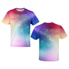 Custom high quality fashionable O-Neck dry fit Sublimation flash point t shirt