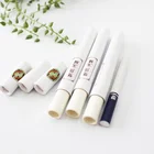 custom white kraft cardboard paper tube, recycled paper tube packaging