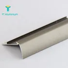 Led aluminum profile laminate wood stair nose treads