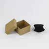 High Quality Print Black Small Kraft Paper Gift Box