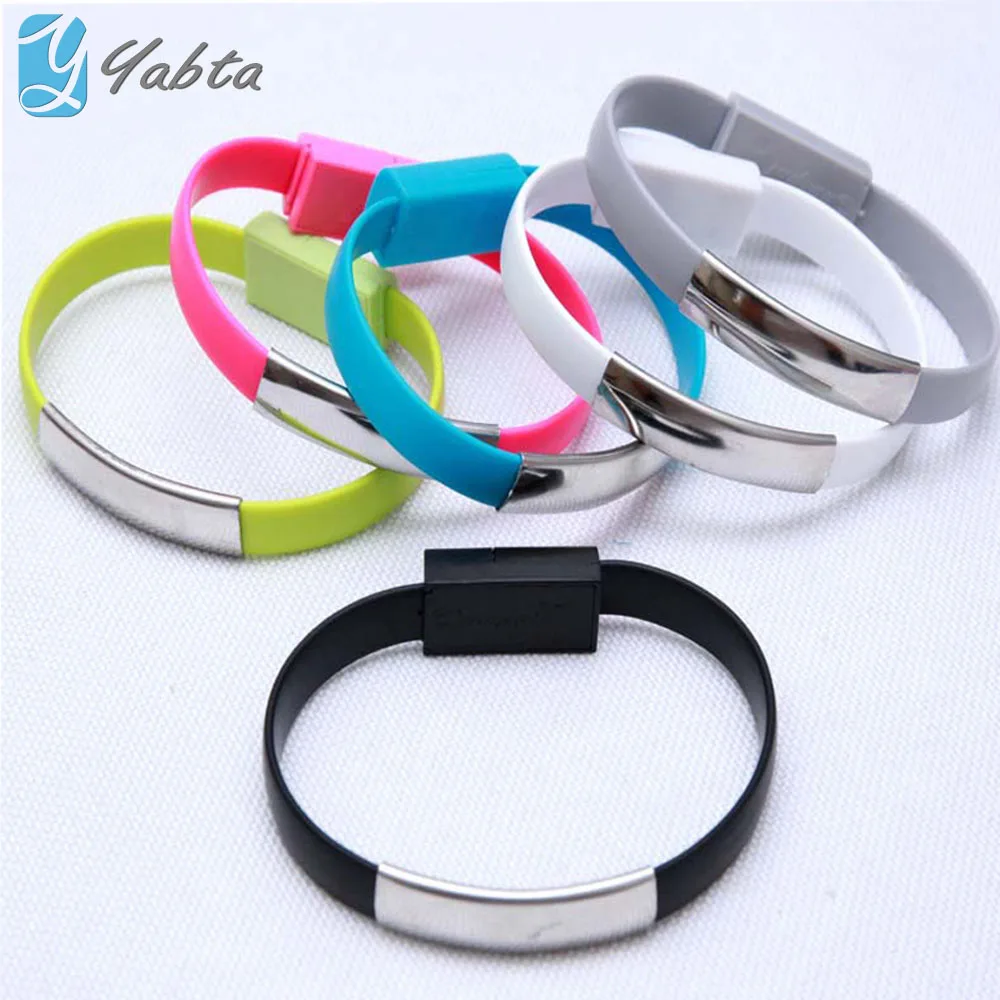2018 Trending products Portable Round shape Bracelet USB cable - ANKUX.COM