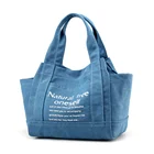 China manufacturer Shoulder Bag Casual Letter Printing Canvas Women Handbag