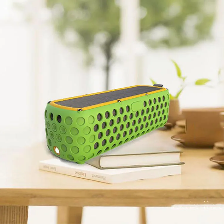 2019 New Solar outdoors portable wireless speaker IPX5 waterproof - ANKUX.COM