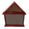 Hot Sale New Design Wooden Flag Display Box Custom Shaped Handmade Houses Shaped Flag Display Case