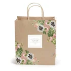 Custom Kraft Brown Paper Bags/Shopping Bags With Logos Made In China