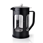 factory price chrome french coffee press,double wall french press,french coffee press 8 cup