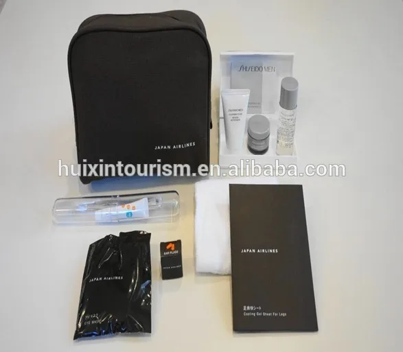 airline travel set/inflight kit/inflight amenities for business