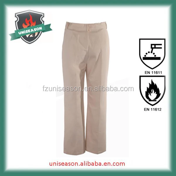 cotton fire retardant jacket and pants for welder