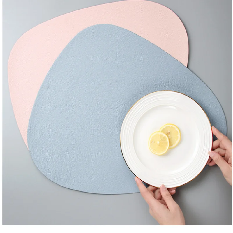 High Quality PU Leather Elegant Placemat Unique Dining Room Table Mat
High Quality PU Leather Elegant Placemat Unique Dining Room Table Mat