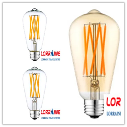 Led Filament Retro E27 3 5w 220lm 2200k Led Filament Lampe 4w St64 C32 C35 G45 T30 T25 St58 St45 G95 G125 G185 Buy Retro Led Filament Dimmable Light Bulb Edison Led Filament Product On Alibaba Com