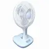 DF803U 8 inch low price battery charger table fan with light