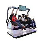 2018 Amazing Product VR Machine 9D 2 seats Cinema Game Project / 9D Virtual Reality Cinema / 9D VR Eggs