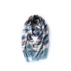 Wholesale three color tie dye hijab plain dyed stoles linen scarf,girl scarf