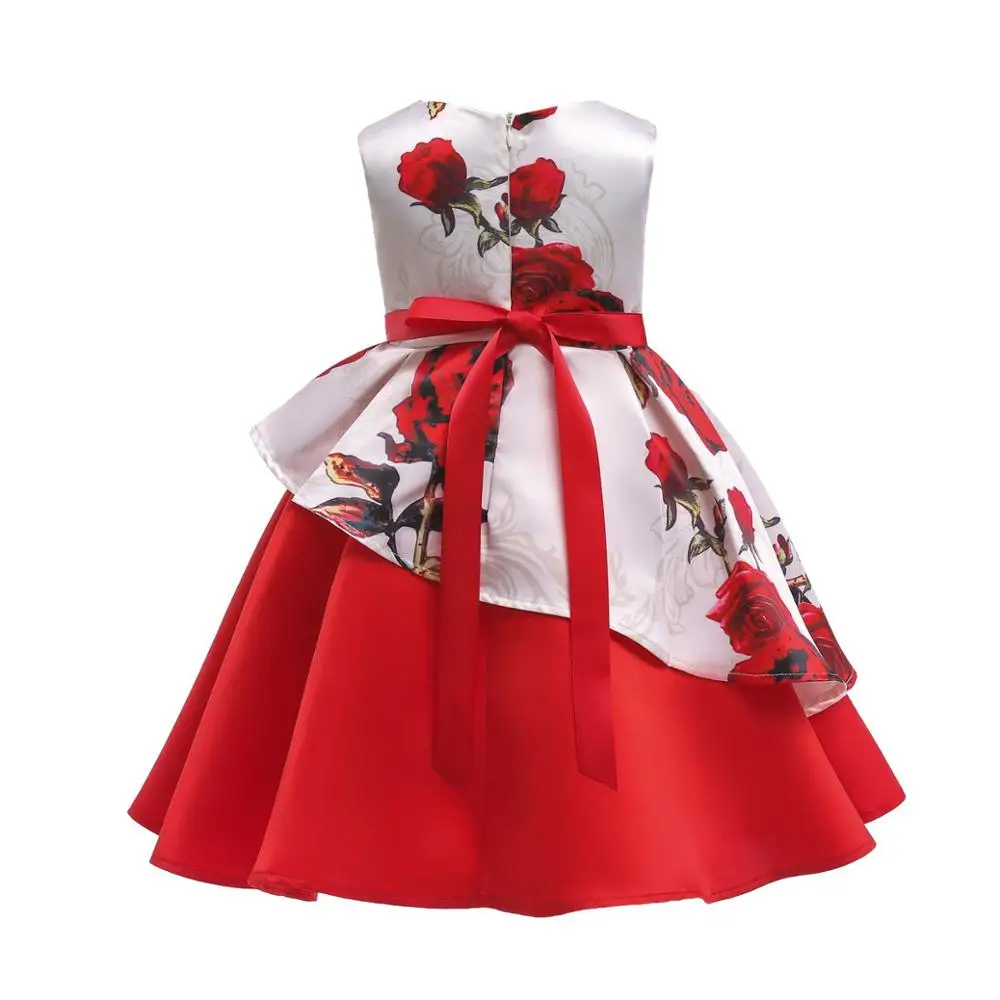 YSMARKET 4 Color 2-10year Children Clothing Floral Print Bow Flower Girls Birthday Party Princess Dress Sleeveless Korean Style
YSMARKET 4 Color 2-10year Children Clothing Floral Print Bow Flower Girls Birthday Party Princess Dress Sleeveless Korean Style