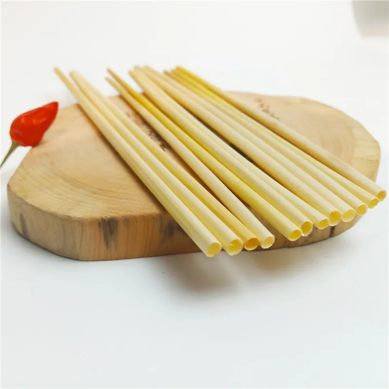 

Disposable Biodegradable Eco Natural Wheat Drinking Straw Drinking Organic BPA Free Hay Straws, As pictures or customized