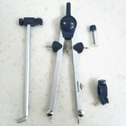Aluminum Compass Student Mini Compass Math Compass Set .