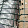 cheap sheet metal fence panels / recycled plastic fence posts / curvy welded fence