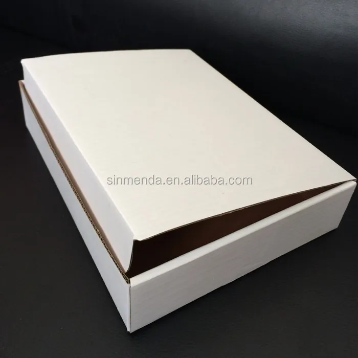 wholesale folding over a3 white matt laminated paper gift box