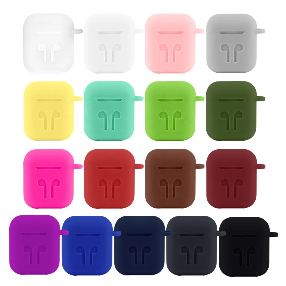 Anti-lost Non-slip Wireless Earphone Pouch Protective Skin Silicone Case Cover for Apple Original AirPods
Anti-lost Non-slip Wireless Earphone Pouch Protective Skin Silicone Case Cover for Apple Original AirPods