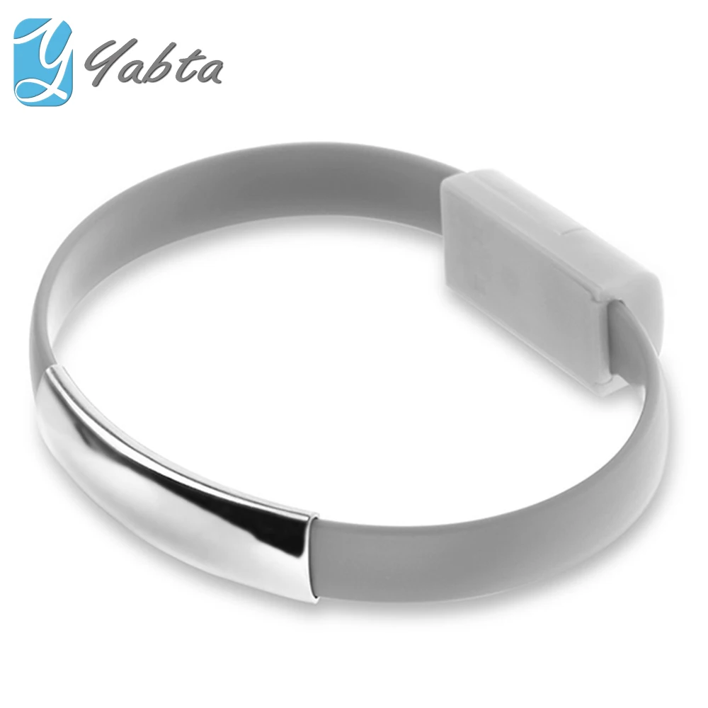 2018 Trending products Portable Round shape Bracelet USB cable - ANKUX.COM
