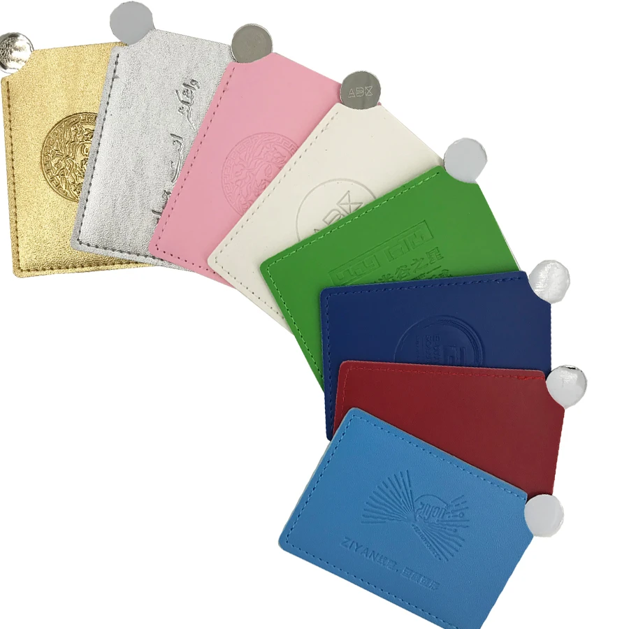Custom Embossed Logo Cosmetic Mirror Rectangular Compact Pocket Mirror With Leather Sleeve
Custom Embossed Logo Cosmetic Mirror Rectangular Compact Pocket Mirror With Leather Sleeve
