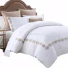 Plush jacquard design egyptian cotton bed cover sets