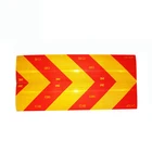 RSK01A Factory Price Wholesale Light Road Sign Transparent Truck Car 3m Safety Reflective Sticker Sheet Printing Paper