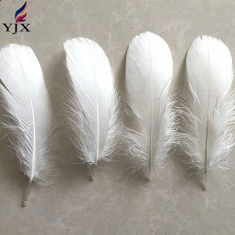 Wholesale colorful 8-13cm natural bulk goose feathers for DIY accessory