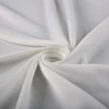 2019 new design women cloth 75*150D white crepe satin fabric in italy