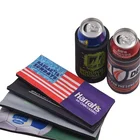 Blank custom shape neoprene collapsible water bottle can cooler koozies