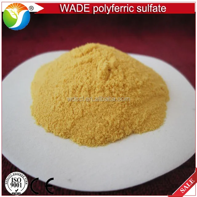 new type inorganic salts flocculant poly ferric sulfate for