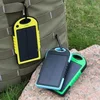 5000mAh Solar Charger Waterproof Portable Polymer Lithium Battery Powerbank For iPhone 6/6 Plus 4s 5 5S iPod Samsung S6