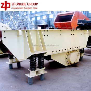 Electromagnetic vibrating feeder/high efficient mineral feeding equipment/grizzly feeder price