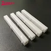 White color food grade PE plastic tube OEM injecton plastic parts