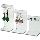 Custom SourceOne Source One Deluxe 3 Piece Set Earring Display Stands Holders Acrylic
