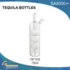 YBT1221 TEQUILA BOTTLES WITH THREE BUBBLE