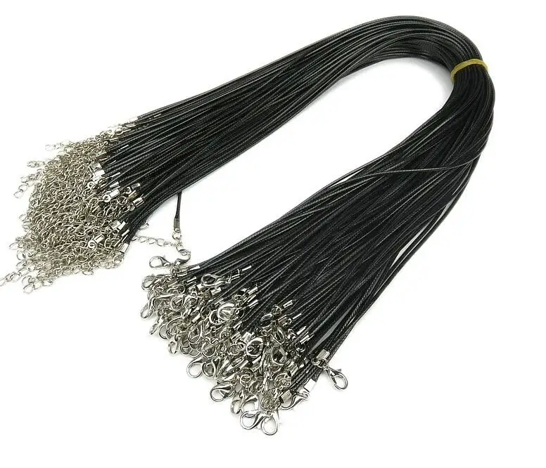 Black L382Mixed PU Ribbon Necklace Cord with clasp 18" Waxen Necklace Pendant Cord String
Black L382Mixed PU Ribbon Necklace Cord with clasp 18" Waxen Necklace Pendant Cord String