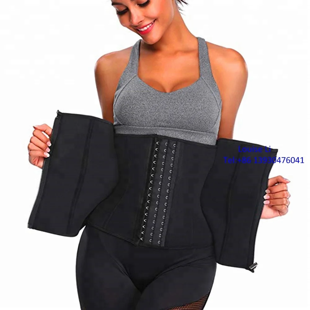 High Quality Waist Trainer Cincher Trimmer Belt to Slim Body Shaper for Women, Black and skin
High Quality Waist Trainer Cincher Trimmer Belt to Slim Body Shaper for Women, Black and skin