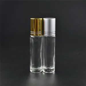 amber / blue / clear glass roll on bottles essential oil perfume