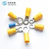 Copper Electric Cable Insulated PVC Ring Terminal Lugs